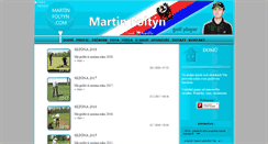 Desktop Screenshot of martinfoltyn.com