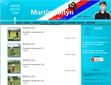 Tablet Screenshot of martinfoltyn.com